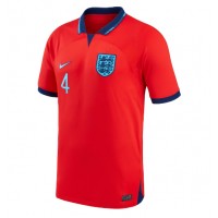 Camisa de Futebol Inglaterra Declan Rice #4 Equipamento Secundário Mundo 2022 Manga Curta